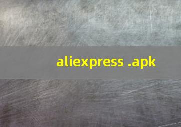 aliexpress .apk